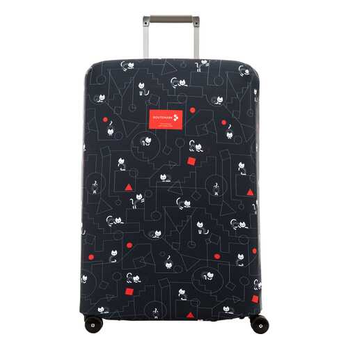 Чехол для чемодана Routemark Коты и порядок ART.LEBEDEV SP310 L/XL в Интерспорт