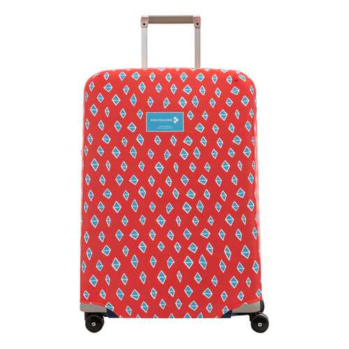 Чехол для чемодана Routemark Ромбик в красном ART.LEBEDEV SP310 L/XL в Интерспорт