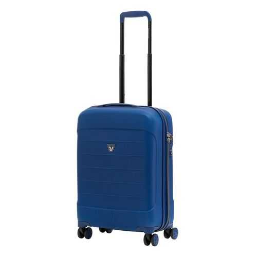 Чемодан Roncato Fiberlight Trolley blue S в Интерспорт