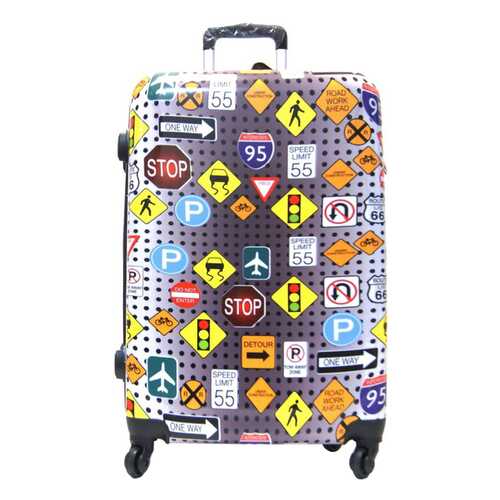 Чемодан Sun Voyage Travel разноцветный M SV014-AC107-24 в Интерспорт