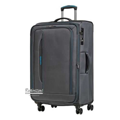 Чемодан Travelite Crosslite anthra/turquoise L в Интерспорт