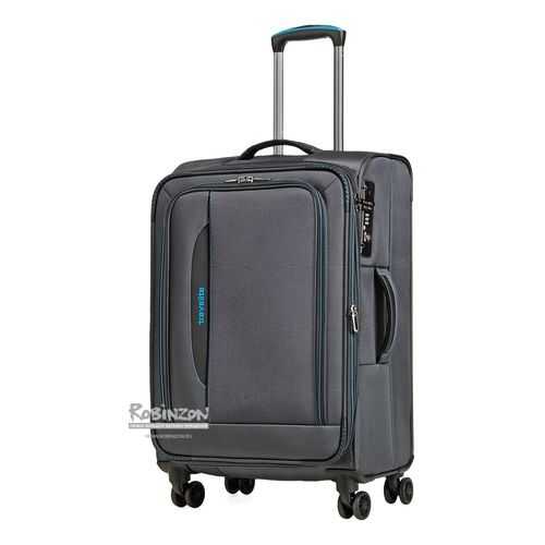 Чемодан Travelite Crosslite anthra/turquoise M в Интерспорт
