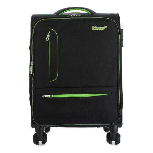 Чемодан унисекс Verage GM-16014W 18.5 black, черный в Интерспорт