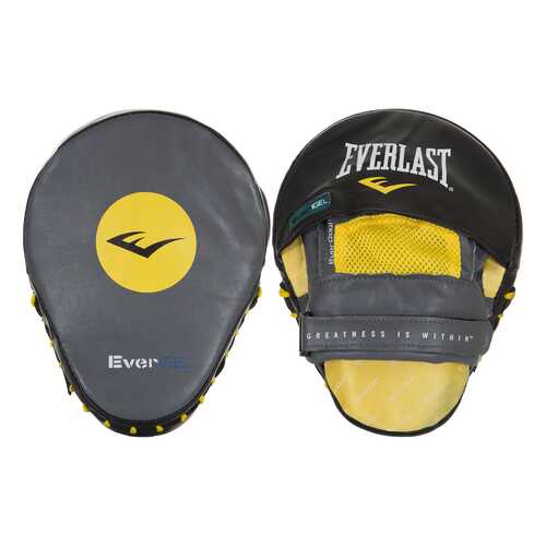 Лапы боксерские Everlast Evergel Mantis Mitts, нат. кожа в Интерспорт