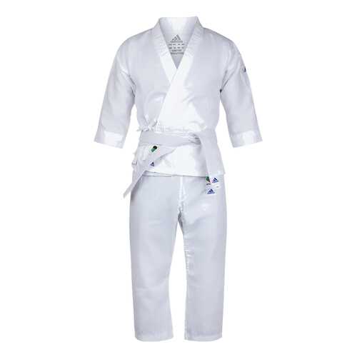 Кимоно Adidas Evolution WKF белое, 3XS, 120 см в Интерспорт