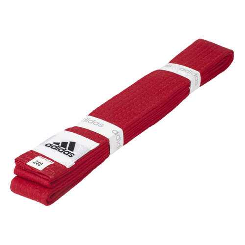 Пояс для единоборств Adidas Club красный, 300 см в Интерспорт