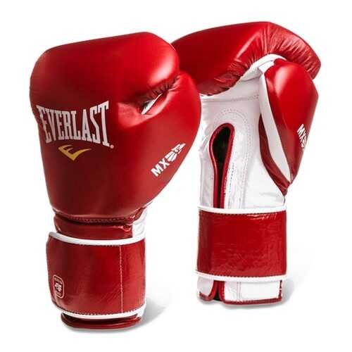 Боксерские перчатки Everlast MX Training красные 12 унций в Интерспорт