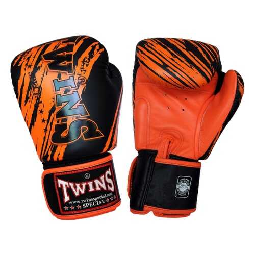 Боксерские перчатки Twins FTBGL1F-TW2 Fancy Training Bag Gloves оранжевые 6 унций в Интерспорт