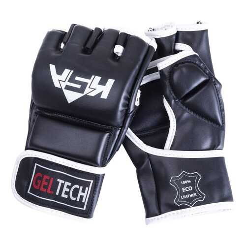 KSA Перчатки для MMA Lion Gel Black, к/з, L в Интерспорт