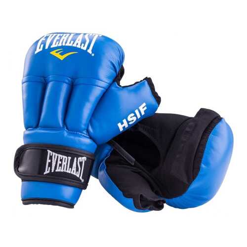 Перчатки для рукопашного боя Everlast HSIF RF3210, 10oz, к/з, синий в Интерспорт
