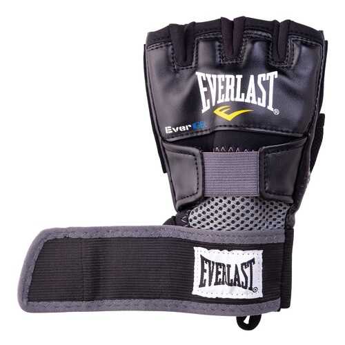 Перчатки снарядные Everlast Evergel Weight Lifting 4356BXL, кожзам, черные/серые в Интерспорт