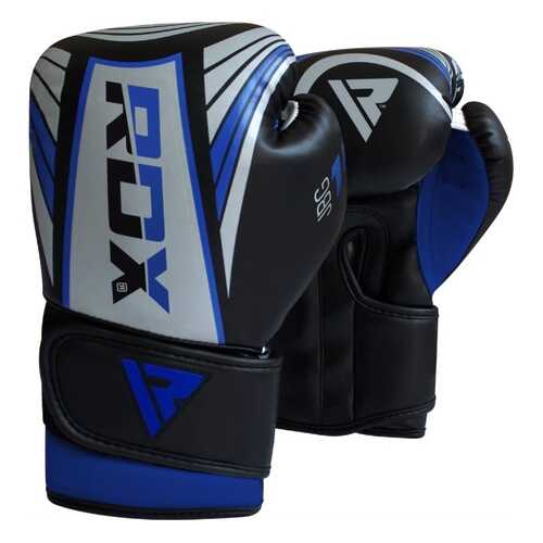 RDX Перчатки боксерские KIDS JBG-1U SILVER/BLUE JBG-1U-6oz, 6 oz в Интерспорт