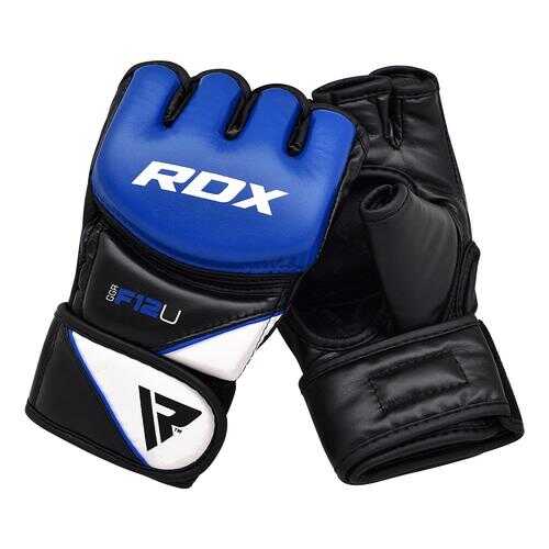 RDX Перчатки для MMA GGRF-12U, синий - S в Интерспорт