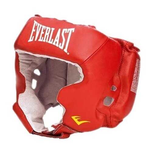 Шлем с защитой щек Everlast USA Boxing Cheek L 620400U (красный) в Интерспорт