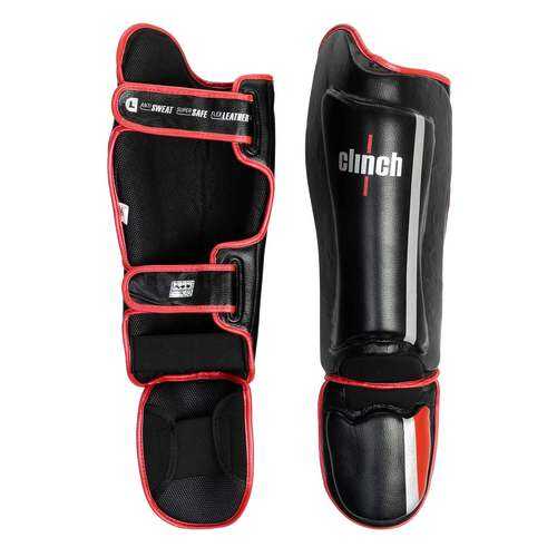 Защита голени и стопы Clinch Shin Instep Guard M1 черная XL в Интерспорт