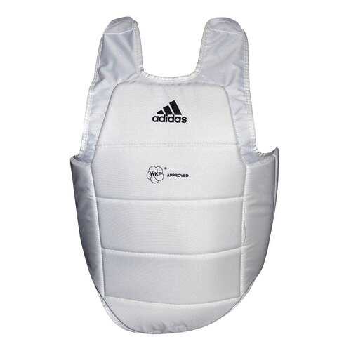 Защита корпуса Adidas Chest Guard WKF белая L в Интерспорт