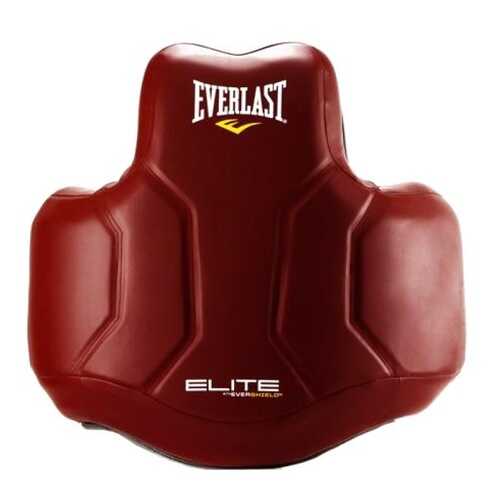 Защита корпуса Everlast Elite PU красная в Интерспорт