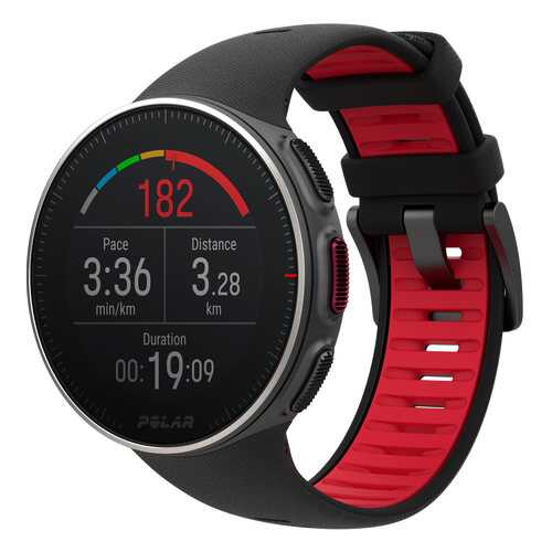 Мультиспортивные часы Polar Vantage V Titan 90072459 black в Интерспорт