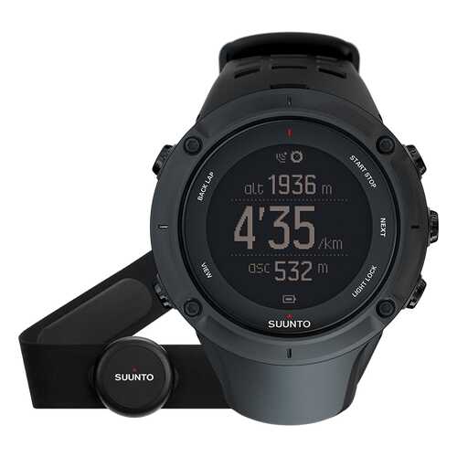 Смарт-часы Suunto Ambit3 Peak HR черные в Интерспорт