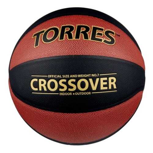 Баскетбольный мяч Torres Crossover №7 brown в Интерспорт