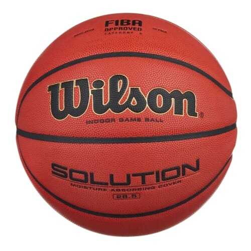 Баскетбольный мяч Wilson Solution №6 brown в Интерспорт