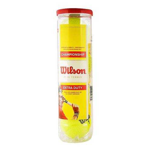 Мяч теннисный Wilson Championship, желтый в Интерспорт
