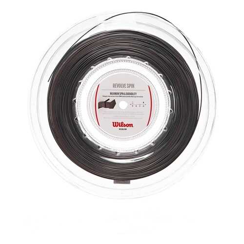 Теннисная струна Wilson Revolve Spin 1.25 Black 200 метров в Интерспорт