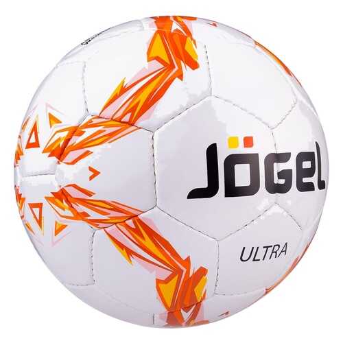 Футбольный мяч Jogel JS-410 Ultra №5 white/orange в Интерспорт