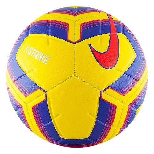Футбольный мяч Nike Strike №5 blue/yellow в Интерспорт
