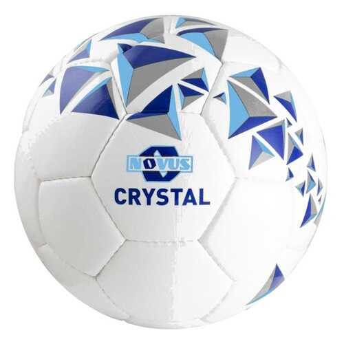 Футбольный мяч Novus Crystal №5 белый/голубой/синий в Интерспорт