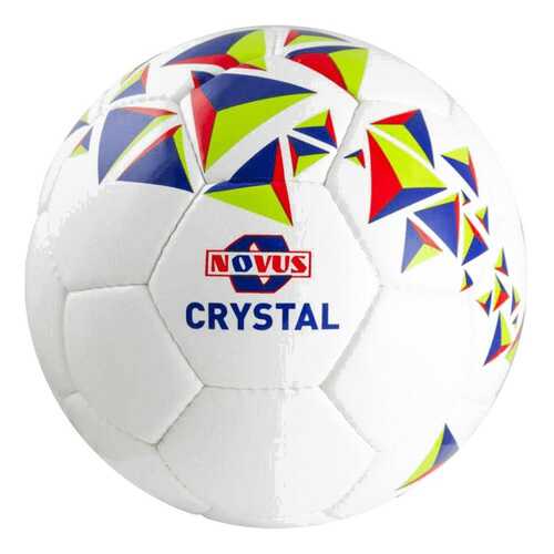 Футбольный мяч Novus Crystal №5 белый/красный/синий в Интерспорт