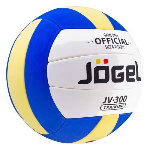 Волейбольный мяч Jogel JV-300 №5 blue/white/yellow в Интерспорт