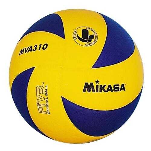 Волейбольный мяч Mikasa MVA310 №5 blue/yellow в Интерспорт