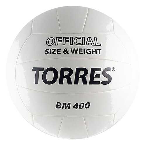 Волейбольный мяч Torres Torres Bm400 №5 white в Интерспорт