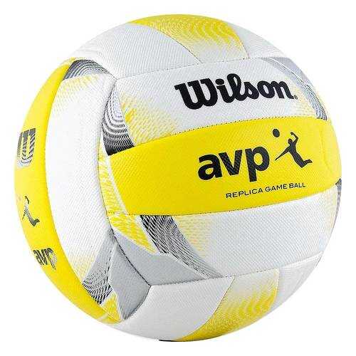 Волейбольный мяч Wilson AVP Replica №5 yellow/white в Интерспорт