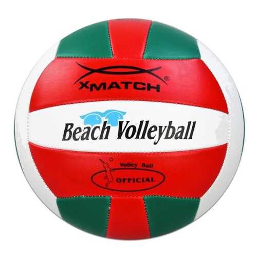 Волейбольный мяч X-Match 56299 №2 red/white/green в Интерспорт