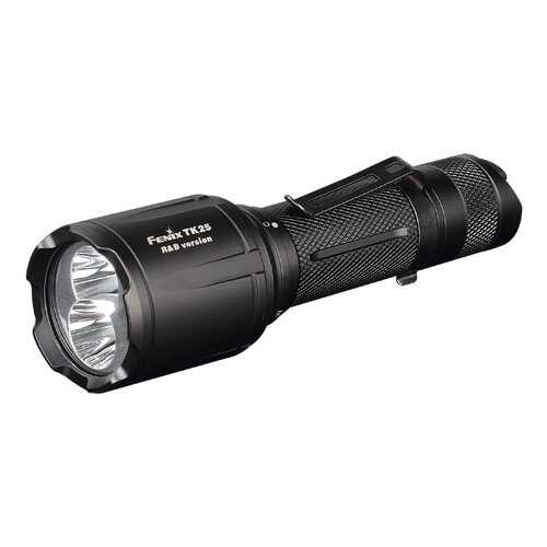 Туристический фонарь Fenix TK25 R&B черный, 8 режимов в Интерспорт