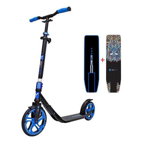 Самокат Y-Scoo RT 250 One&One dark blue в Интерспорт