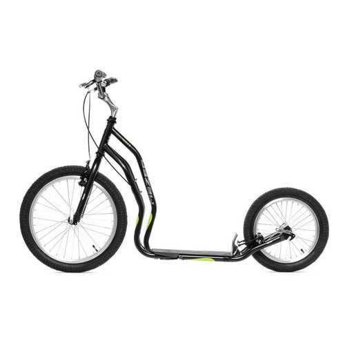 Самокат Yedoo Mezeq Vbr New black/green в Интерспорт