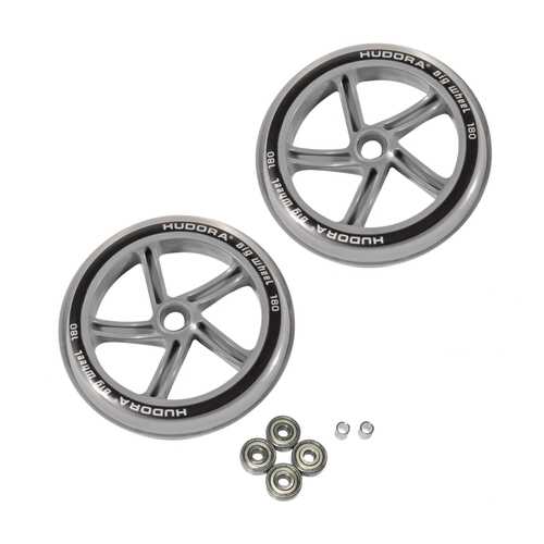 Колёса HUDORA Big Wheel, 180 мм, прозрачные в Интерспорт