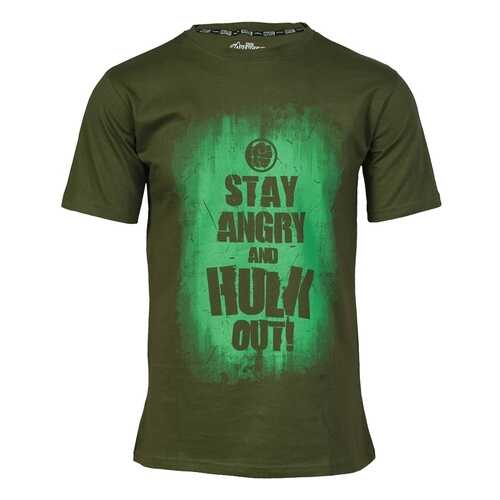 Футболка Good Loot Marvel AVAS Hulk Slogan, зеленый, XL INT в Интерспорт