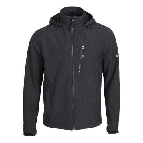 Куртка Granite SoftShell черная 50/170-176 в Интерспорт