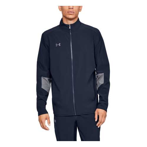Куртка Under Armour Charger Warm Up Woven Full Zip, 410 синяя, MD в Интерспорт