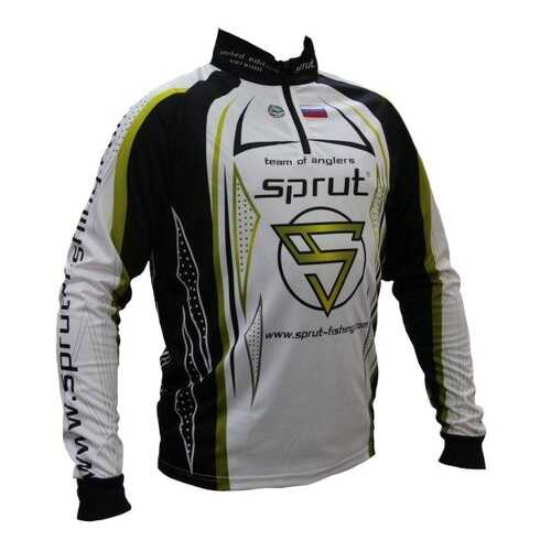 Лонгслив Sprut Team of Anglers Limited Edition, white/black/gold, 3XL INT в Интерспорт