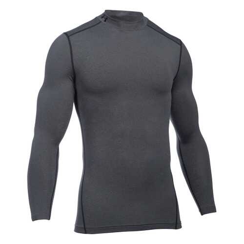 Лонгслив Under Armour ColdGear Armour Compression Mock LS, 090 серый, SM в Интерспорт