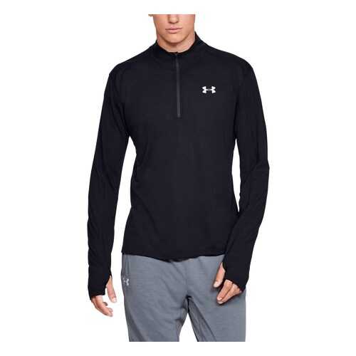 Лонгслив Under Armour Streaker Half Zip Run LS, 001 черный, SM в Интерспорт