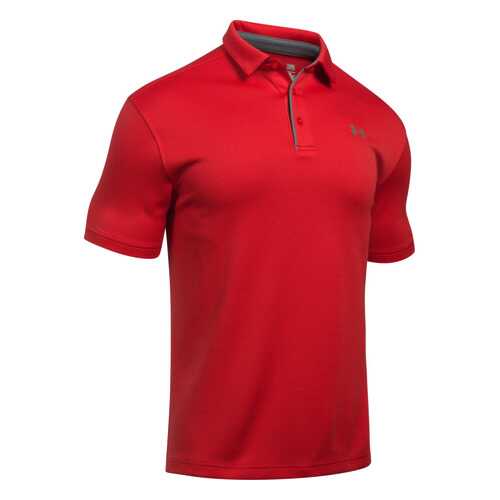 Поло Under Armour Tech, 600 красное, SMT в Интерспорт