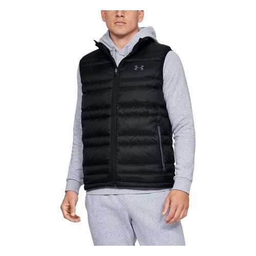 Спортивный жилет Under Armour Down, 001 черный, SM в Интерспорт