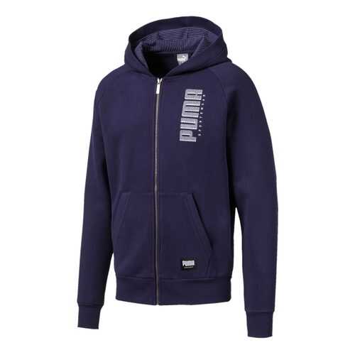 Толстовка Puma Athletics Hooded Full Zip, peacoat, M INT в Интерспорт