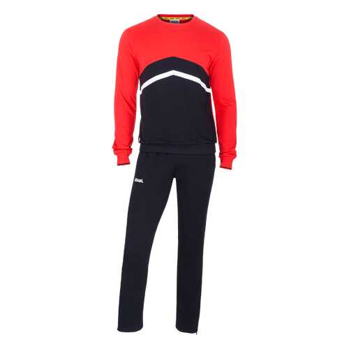 Спортивный костюм Jogel JCS-4201-621, черный/красный/белый, M INT в Интерспорт